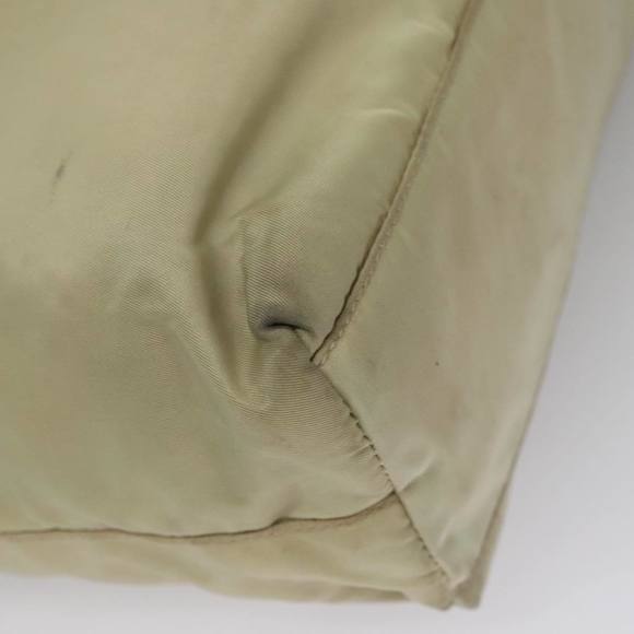 PRADA Hand Bag Nylon Beige Auth bs21346 - Picture 16 of 16